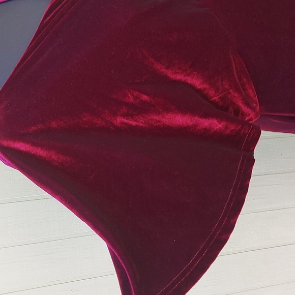 Revelry Burgundy Gwen Maxi Dress Sz 14 - Picture 8 of 14